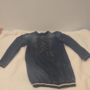 Diesel Blue Long Sleeve Denim Dress.